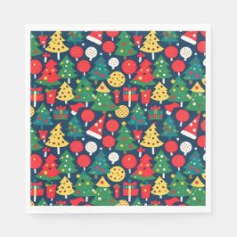 Guardanapo De Papel Padrão de Natal 1 - Papel Napkin