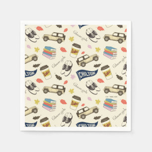 Guardanapo De Papel Padrão de Outono da Chilton de Gilmore Girls