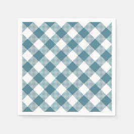 Guardanapo De Papel Padrão de queda de Xadrez verde