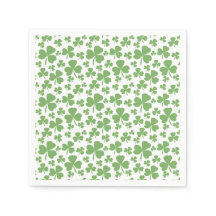 Padrão de Shamrock de verde-bonito