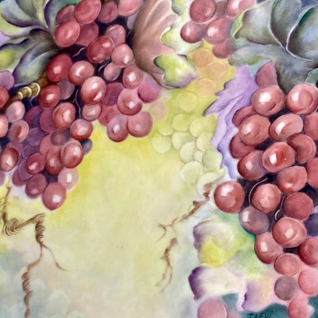 Guardanapo De Papel Padrão de Uva Vermelha Luxuosa (Criador carregado)