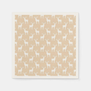 Guardanapo De Papel Padrão de Veado Macho Fofo