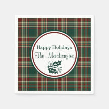 Padrão de Xadrez de Natal Escuro Personalizado