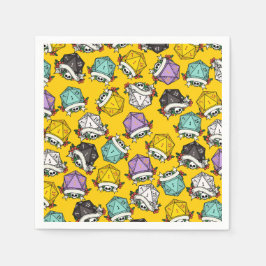 Guardanapo De Papel Padrão do Conjunto de Dados D20