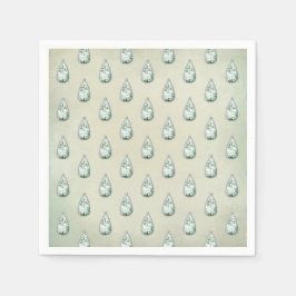 Guardanapo De Papel Padrão elegante de pedra de diamante de vintage