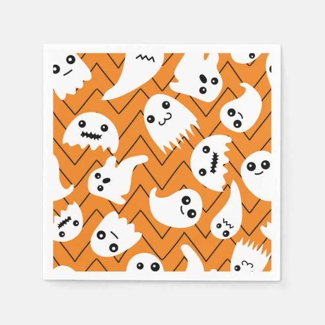 Guardanapo De Papel padrão fantasma (Frente)