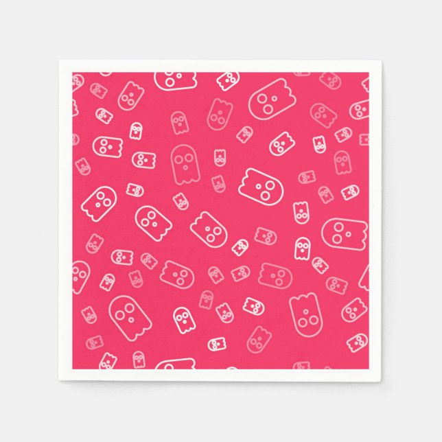 Guardanapo De Papel padrão fantasma (Frente)