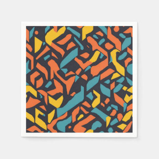 Guardanapo De Papel Padrão geométrico