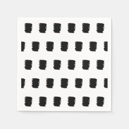 Guardanapo De Papel Padrão moderno da festa de aniversário Napkins