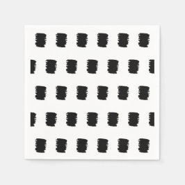 Guardanapo De Papel Padrão moderno da festa de aniversário Napkins