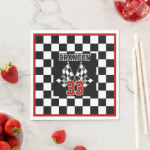 Padrão Personalizado de Bandeira Xadrez Preto e Br