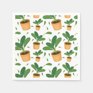 Guardanapo De Papel Padrão vegetal