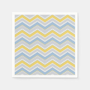 Guardanapo De Papel Padrão Zigzag
