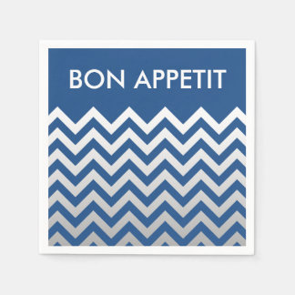 Guardanapo De Papel Padrão ZIGZAG - gradientes de cinza + seu backgr.