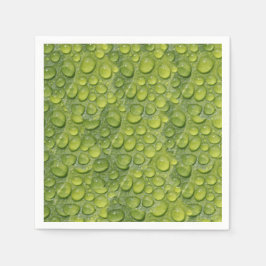 Guardanapo De Papel Padrões de Natureza de Folha Verde