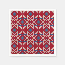 Guardanapo De Papel Padrões de suéter escandinavo