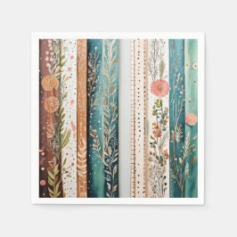 Guardanapo De Papel padrões mistos chiques