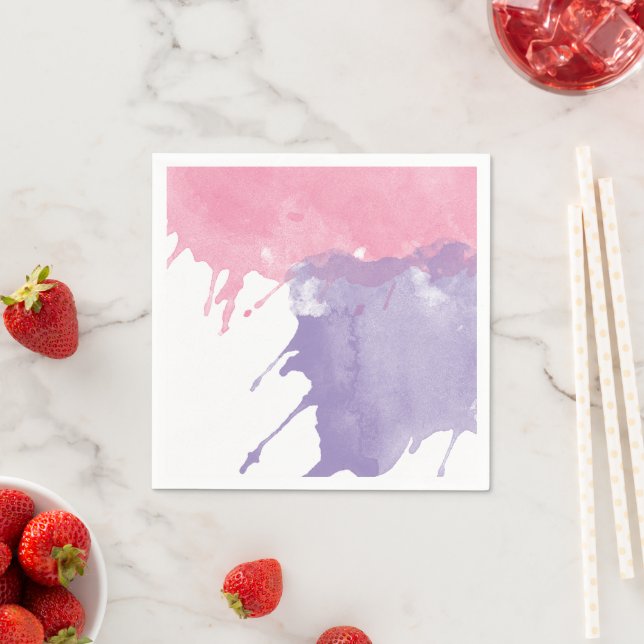 Guardanapo De Papel Paint Splatter Party Napkins (Insitu)