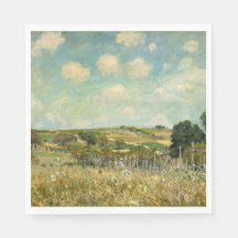 Paisagem de campo (por Alfred Sisley)