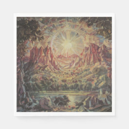 Guardanapo De Papel Paisagem de montanha (por Konstantin Bogaevsky)