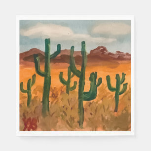 Guardanapo De Papel Paisagem do Deserto