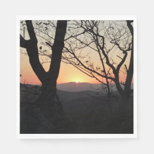 Guardanapo De Papel Paisagem Nacional do Parque Sunset Shenandoah