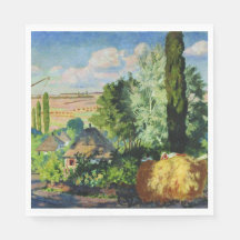 Paisagem ucraniana (Fazendas rurais) (Arte da Ucrâ