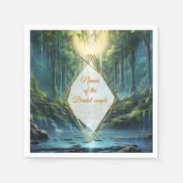 Guardanapo De Papel Paisagens de Destino Viajantes do Nosso Mundo