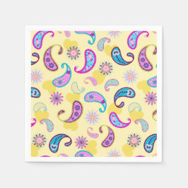 Guardanapo De Papel Paisley dos anos 90