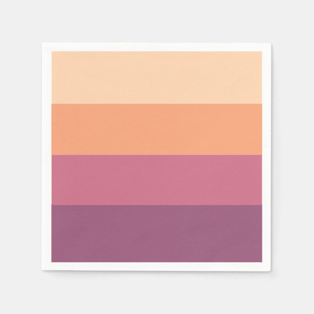 Guardanapo De Papel Paleta de Colheita- (Frente)