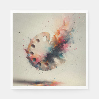 Guardanapo De Papel Palette of Creation Paper Napkin