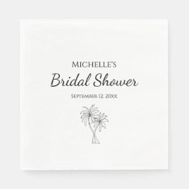 Guardanapo De Papel Palmeiras Chás de panela modernas tropicais