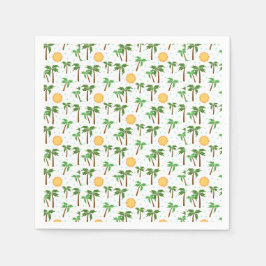 Guardanapo De Papel Palmeiras e Sol