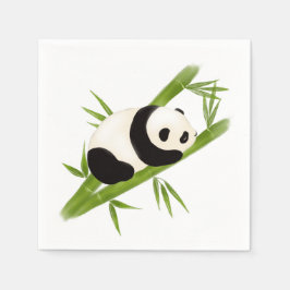 Guardanapo De Papel Panda Bear Paper Napkin