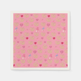 Guardanapo De Papel Pão de pinheiro doce, pastelaria namorados