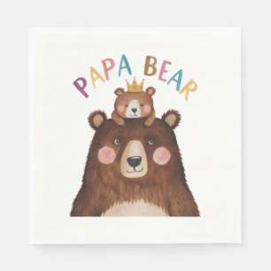 Guardanapo De Papel Papa Bear