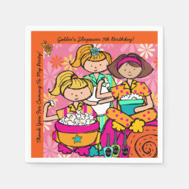 Guardanapo De Papel Papagaio de Aniversário de Festas Deslizantes Pers