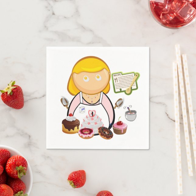 Guardanapo De Papel Papagaios, Assares De Panificação, Ovos (Insitu)