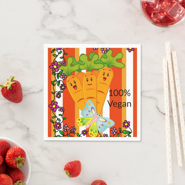 Guardanapo De Papel Papagaios, Borboletas 100% Vegan (Insitu)