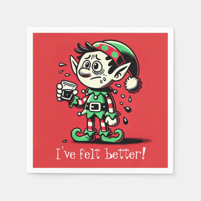 Guardanapo De Papel Papagaios, coquetel padrão (Frente)