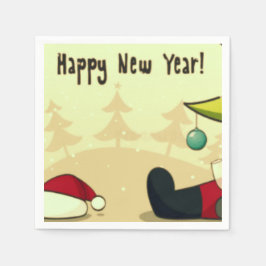 Guardanapo De Papel Papagaios, coquetel padrão