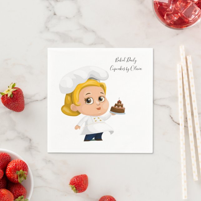 Guardanapo De Papel Papagaios, Cupcakes de padaria, bolos (Insitu)