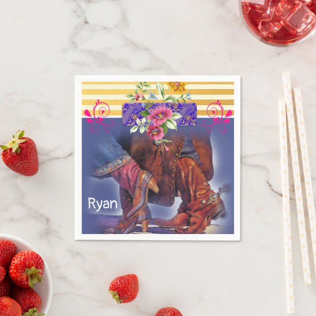 Guardanapo De Papel Papagaios, dançante de linha de distribuição (Insitu)