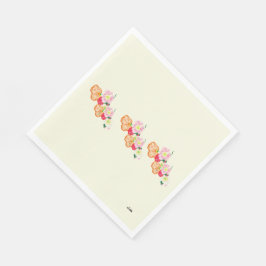 Guardanapo De Papel Papagaios: Flores de Papanicolau