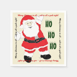 Guardanapo De Papel Papai Noel