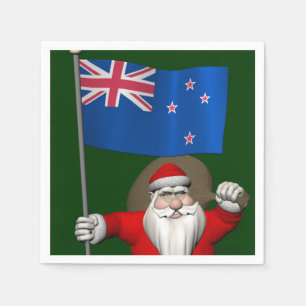 Guardanapo De Papel Papai Noel, Alferes Da Nova Zelândia