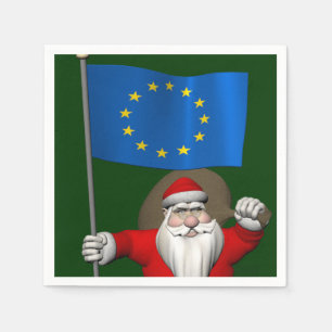Guardanapo De Papel Papai Noel, Alferes Da União Europeia
