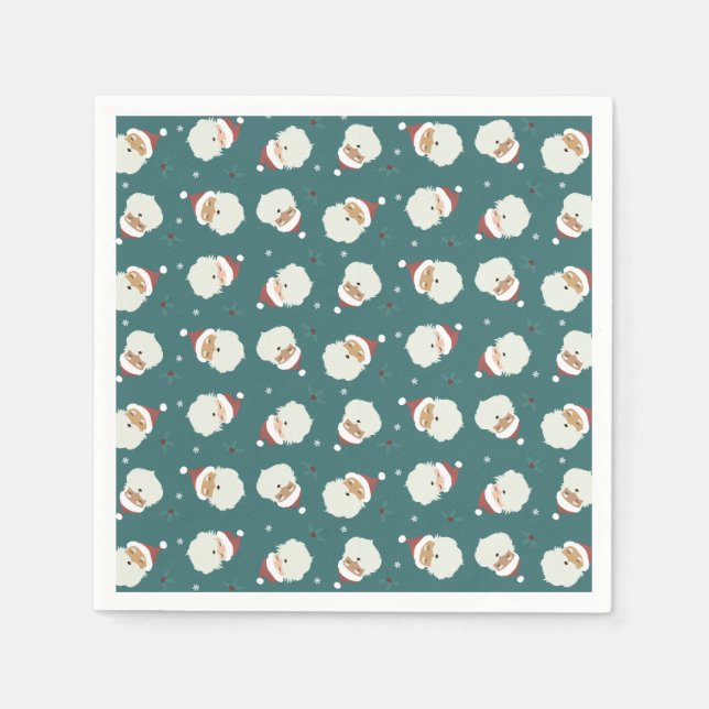 Guardanapo De Papel Papai Noel Felry Natal (Frente)