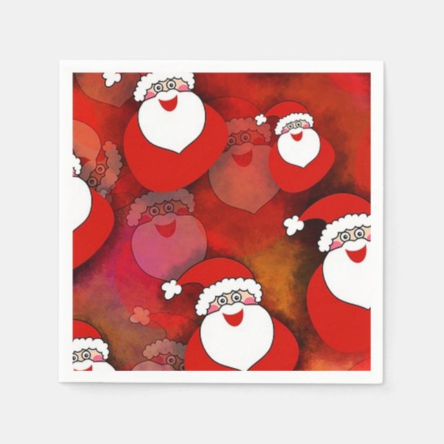 Guardanapo De Papel Papais noeis (Frente)