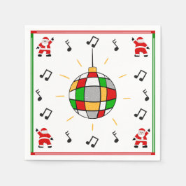 Guardanapo De Papel Papais noeis Disco